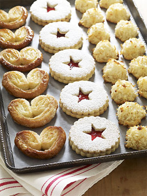 Mini Linzer Cookies